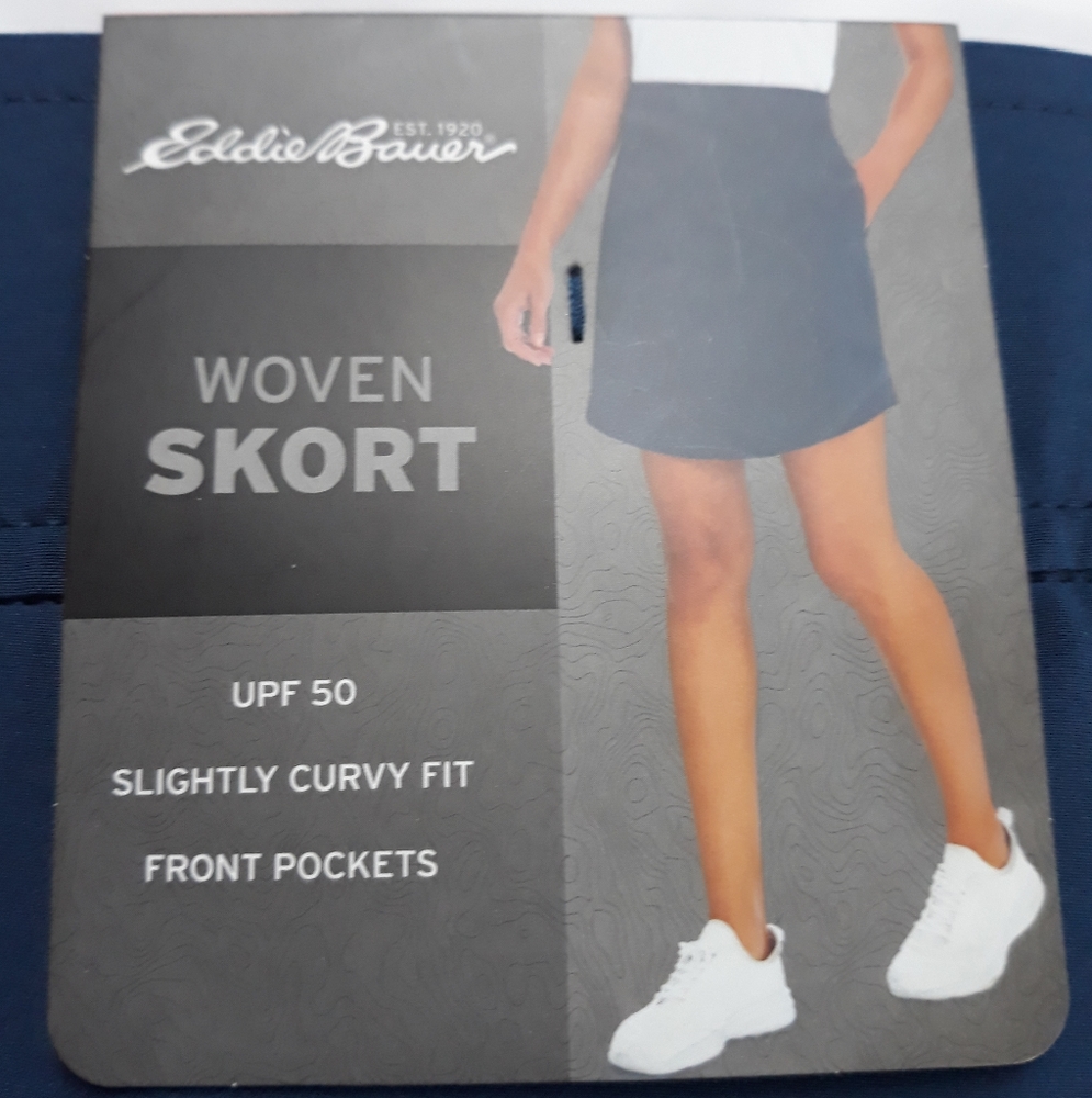 Eddie Bauer Woven Skort NWT - Picture 5 of 7